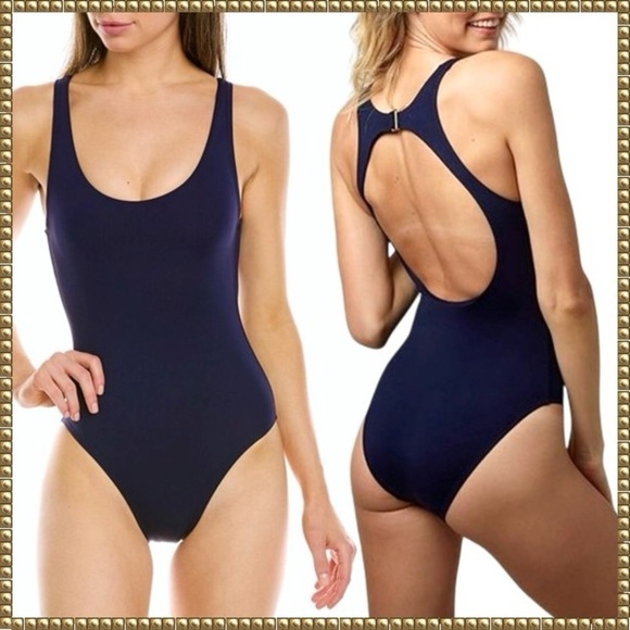 Andie Other - Andie Swim Catalina Blue One Piece Swimsuit XS Small